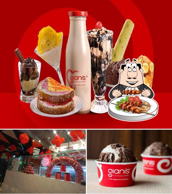 Meals at Giani's Ice cream and More