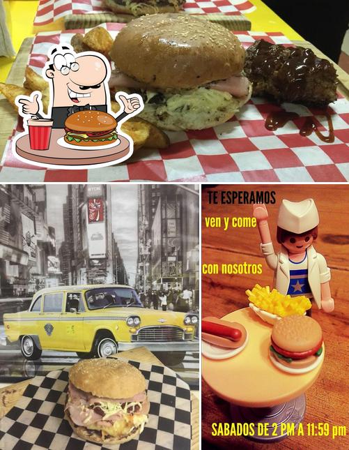 Get a burger at Hamburguesería New York