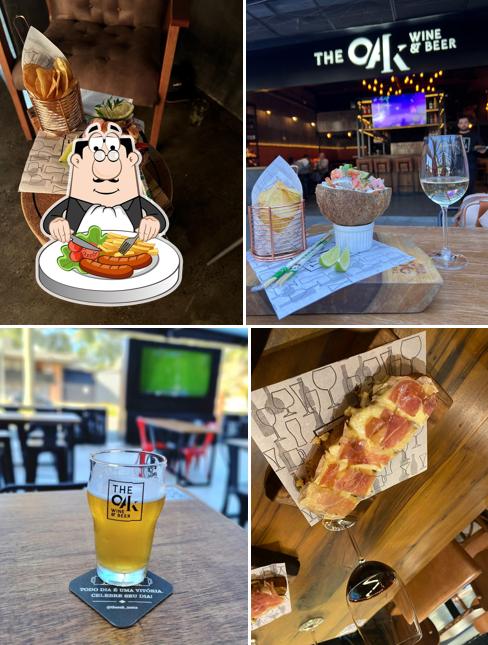 Comida em The Oak Wine And Beer - Arena