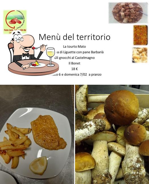 Cibo al Trattoria Aquila Nera