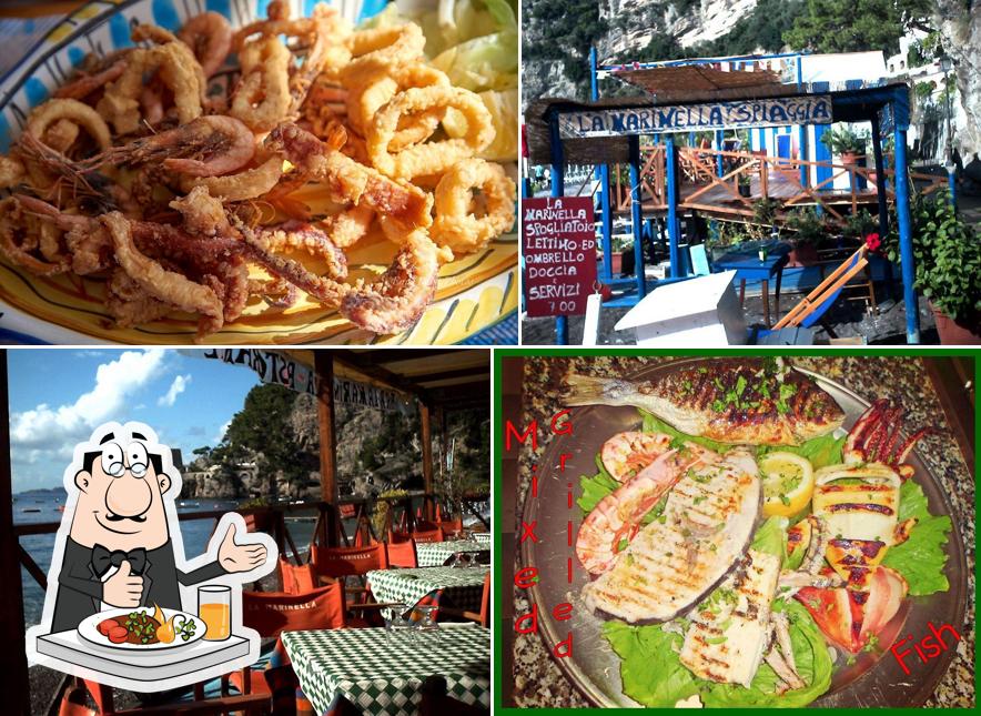 Cibo al Ristorante La Marinella