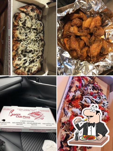Bocce Club Pizza, 4174 Bailey Ave in Amherst Restaurant menu and reviews