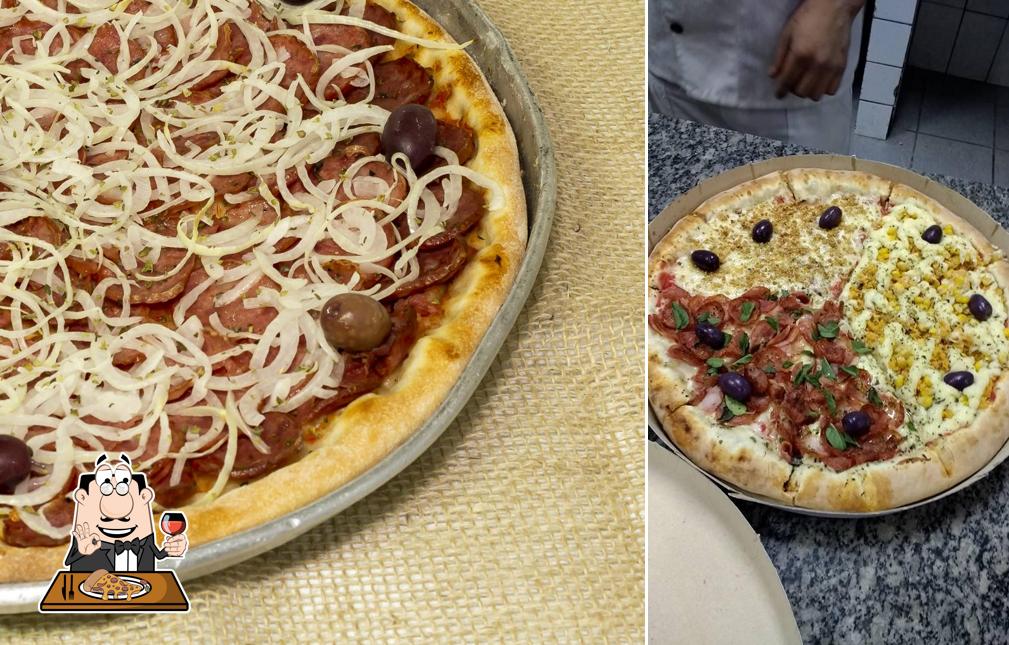 No Clube da Pizza, você pode degustar pizza