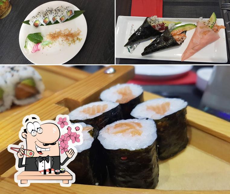 Il sushi è il cibo tradizionale della cucina giapponese