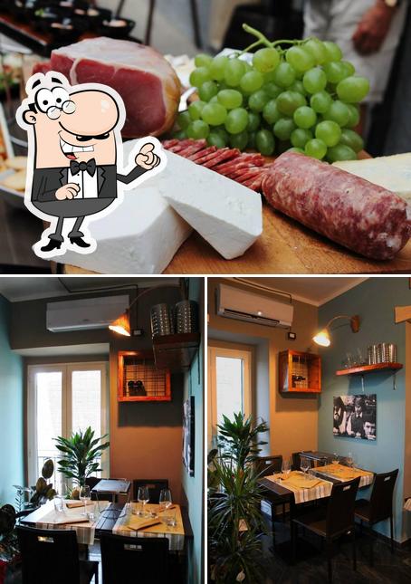 Questa è la foto che raffigura la interni e la carne di Vinicolo wine bar