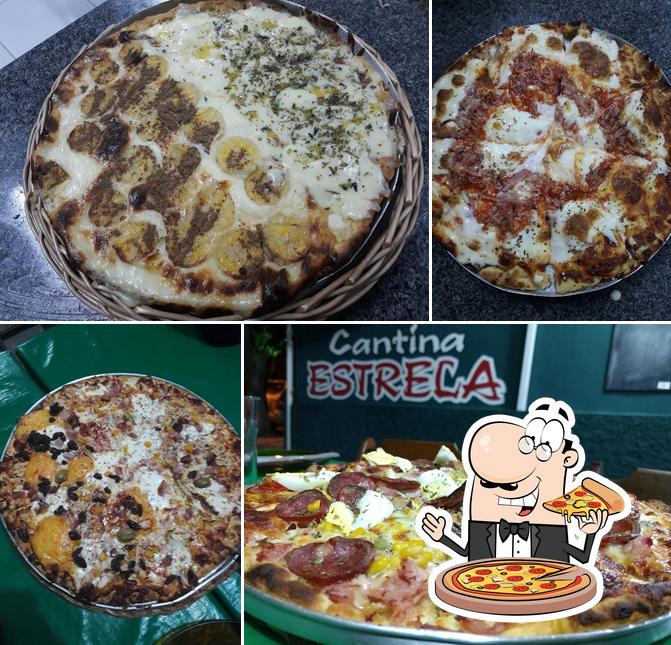 Experimente diferentes variedades de pizza