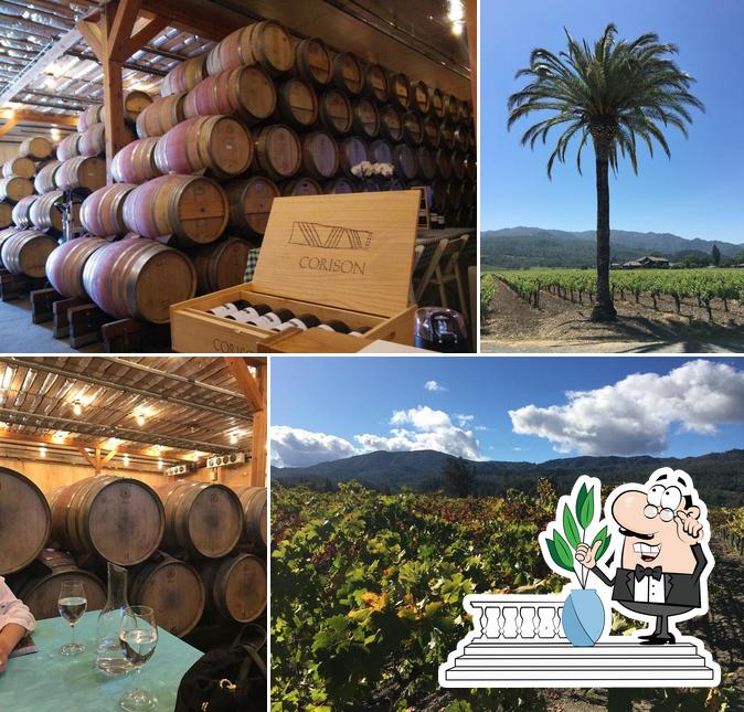 Corison Winery in Saint Helena - Restaurant menu and reviews