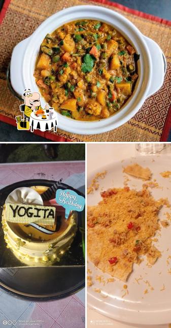 Food at Hotel Prasadam