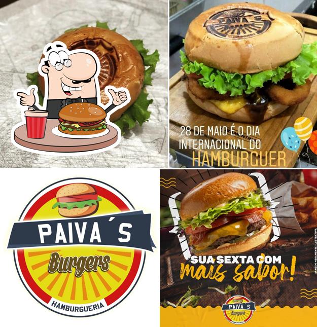 Peça um hambúrguer no Paiva's Burgers