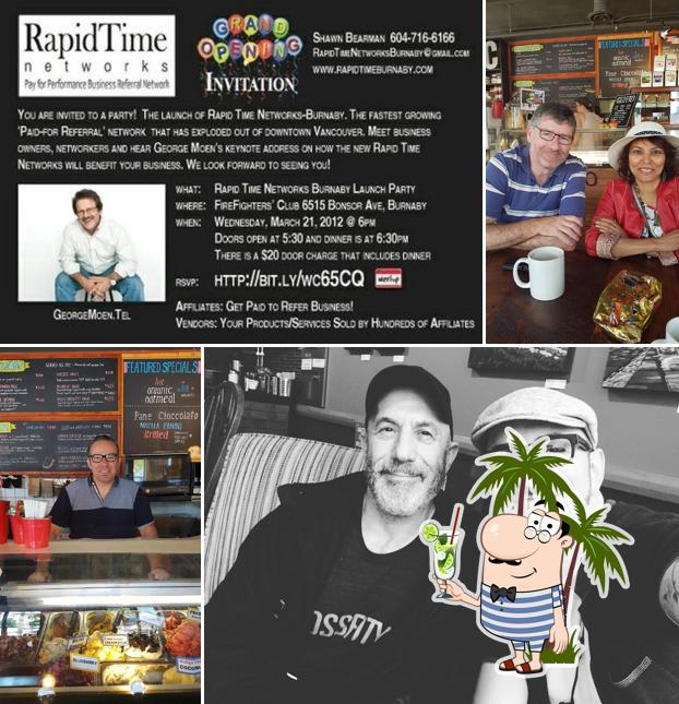 Corner Cup Coffee House in Vancouver Restaurant menu and reviews