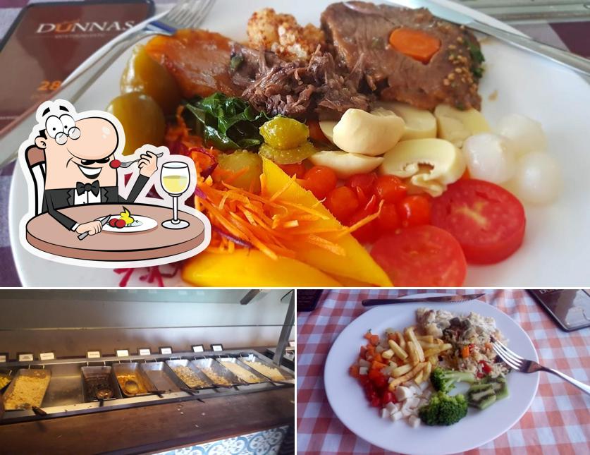 Comida em Dunnas Restaurante