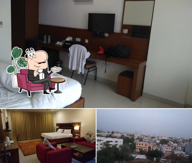 Hotel Saptagiri is distinguished by interior and exterior