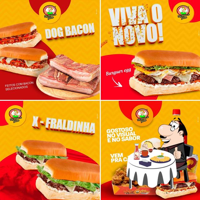 Peça um hambúrguer no Dog Chicken Do Juliano Sto. A. da Platina