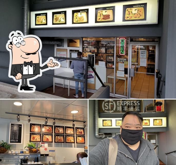 L'intérieur de Donair Delight