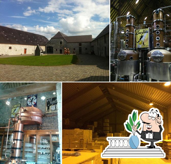 L'extérieur de Distillerie de Biercee