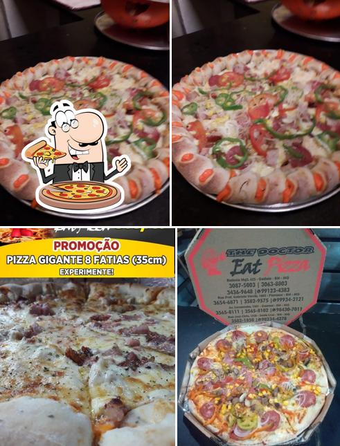 Experimente pizza no THE DOCTOR EAT PIZZA SANTA CRUZ