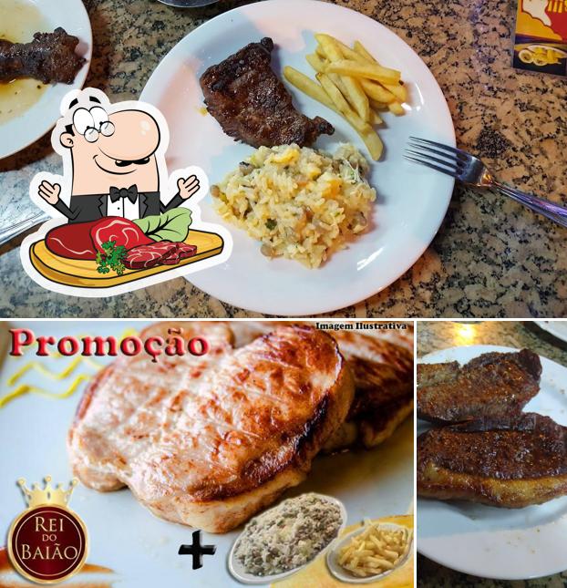 Prove pratos de carne no Rei do Baião