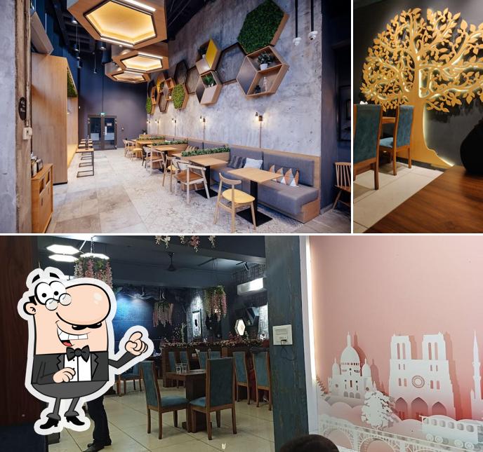 The interior of The Adhoc House, Rohtak