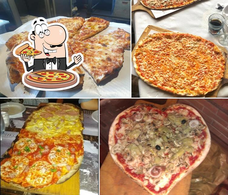 Essayez des pizzas à La Funivia