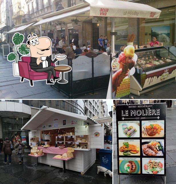 Check out how Restaurant Le Molière looks inside
