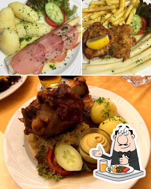 Plats à Gasthof Pesterwitz - Restaurant - Pension - Mittagsstübchen - Catering - Schießbahn