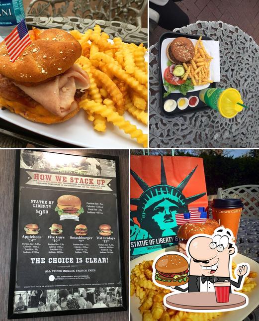 Statue of Liberty Crown Cafe in New York City Restaurant menu and reviews
