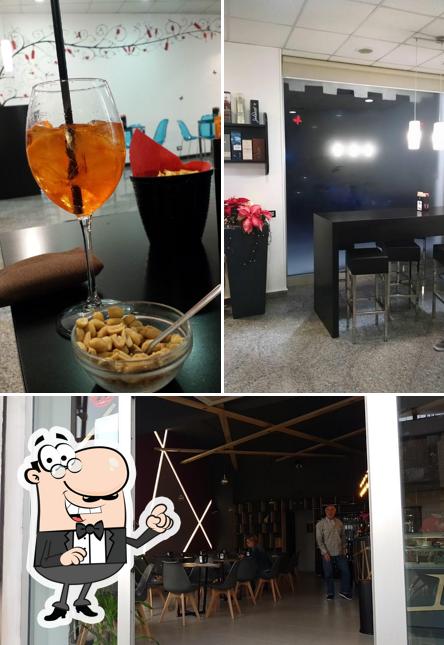 Gli interni di Sertiz cafè