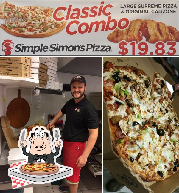 Simple Simon's Pizza in Bonners Ferry Restaurant menu and reviews