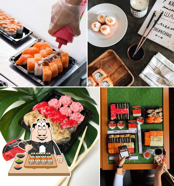 Les sushi sont disponibles à Sushi-Market