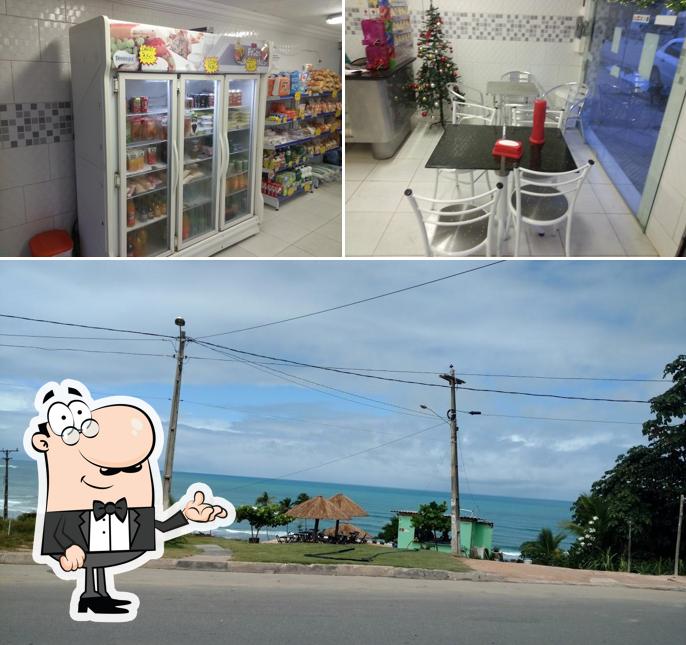 Entre diversos coisas, interior e exterior podem ser encontrados no Padaria Pão Nosso