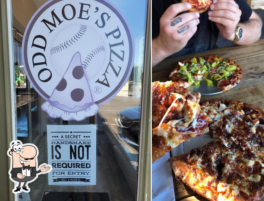 Это изображение пиццерии "Odd Moe's Pizza"