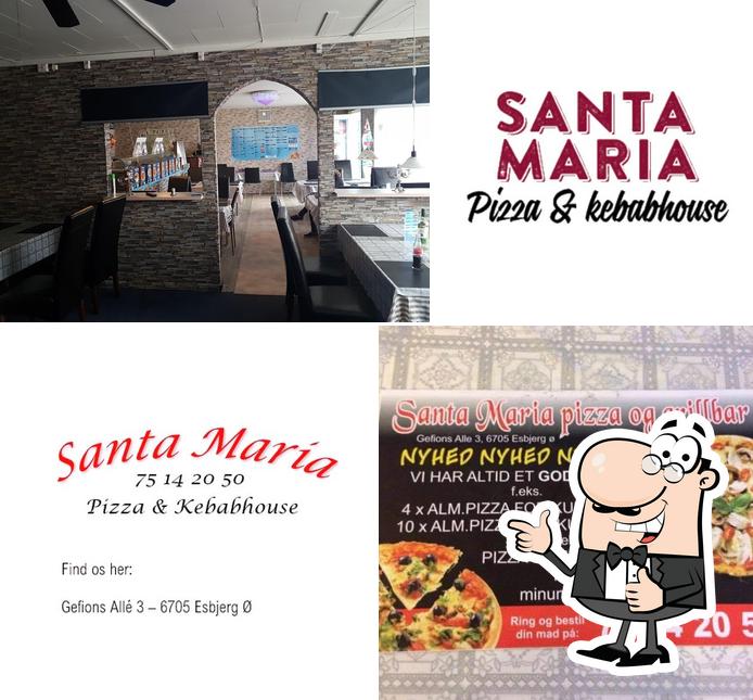 Это фотография пиццерии "Santa Maria Pizza"
