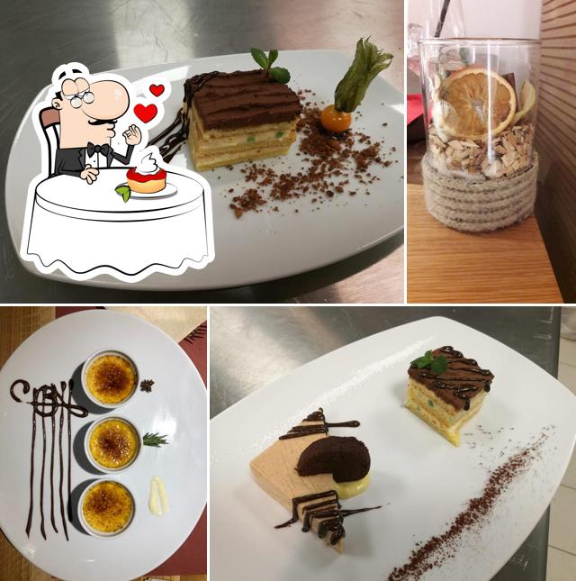 Hotel & Restaurant Zum Hirschen - Margreid RISTORANTE / PIZZERIA serve un'ampia selezione di dessert