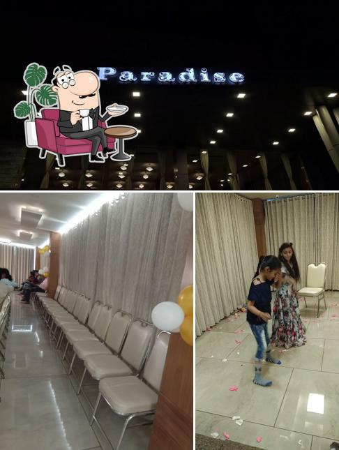 The interior of Paradise Restaurant And Banquet