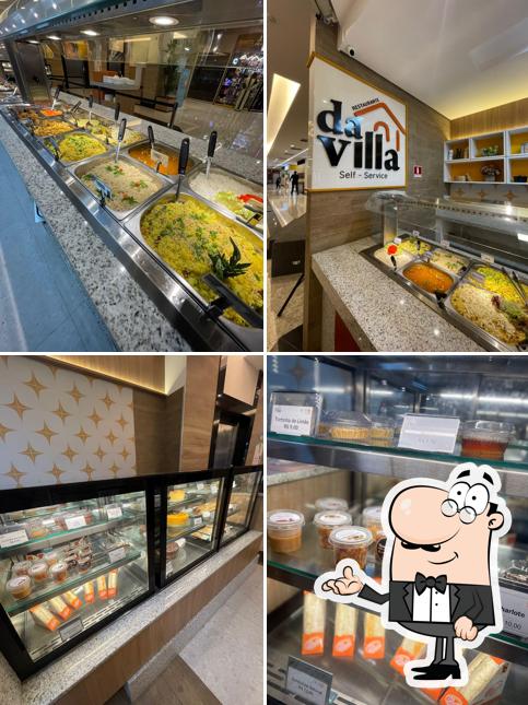 Veja imagens do interior do Restaurante da Villa Self-Service