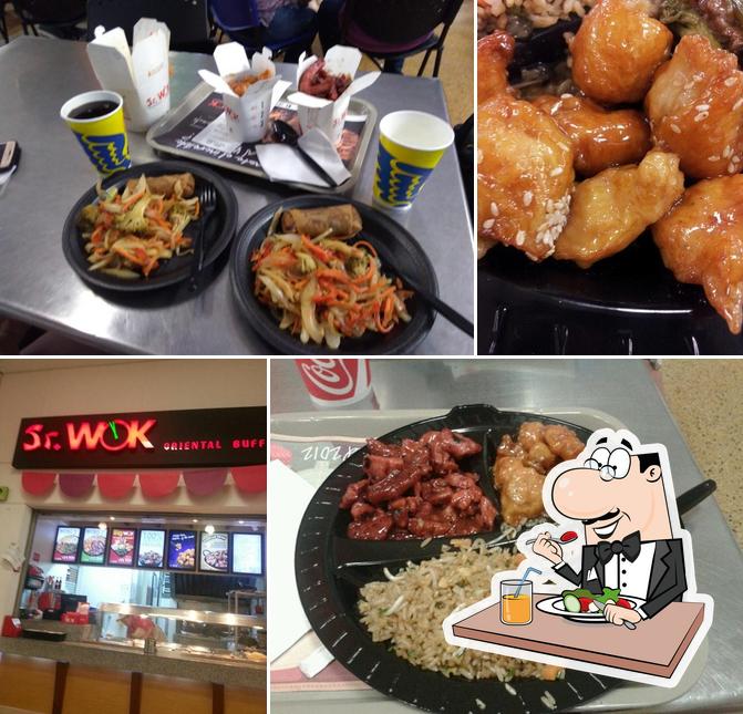 Food at Sr. wok