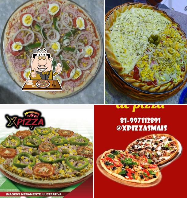 No X PIZZAS, você pode pedir pizza