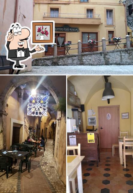 Gli interni di Sonnino Food Museum