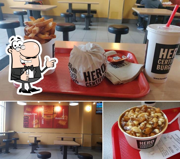 Look at the pic of Hero Certified Burgers