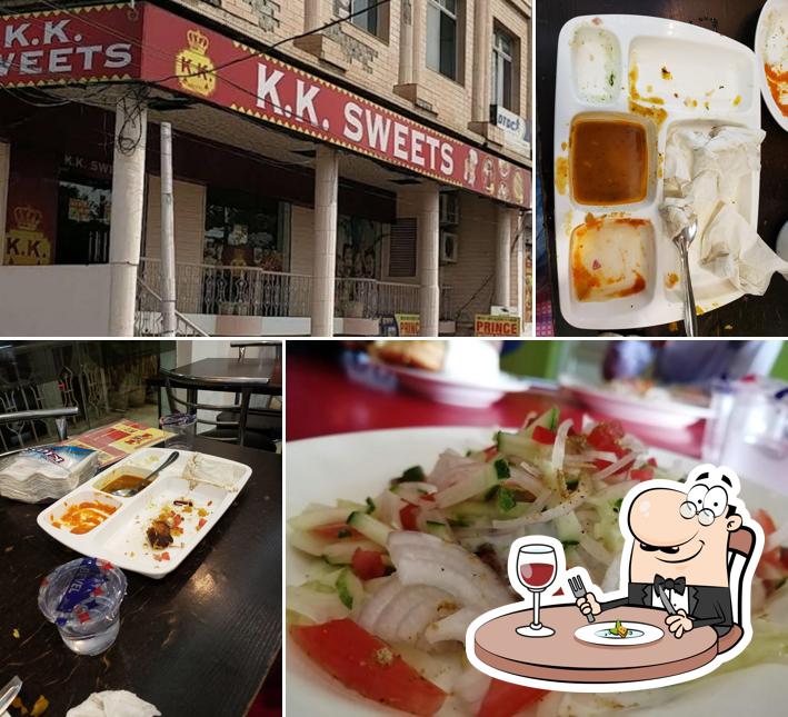 Meals at K.K Sweet Shop