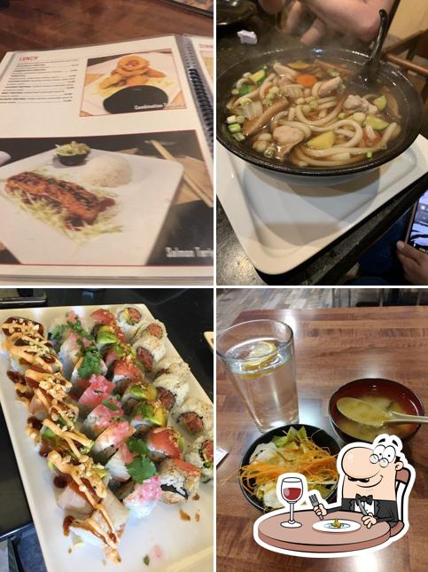 Meals at Paradise Sushi and Hibachi