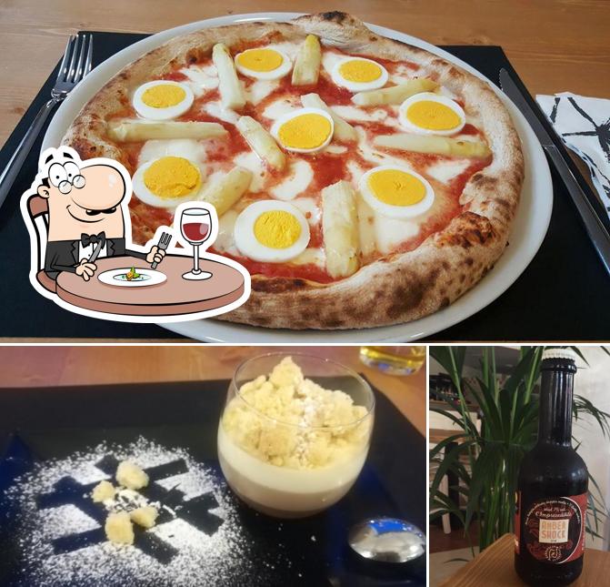 La immagine della cibo e birra di Pizzeria La Ruota