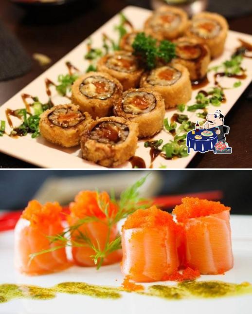 Sashimi em Mammajapa Pizzaria e Temakeria