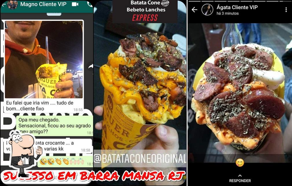 Look at the photo of Batata Cone Express