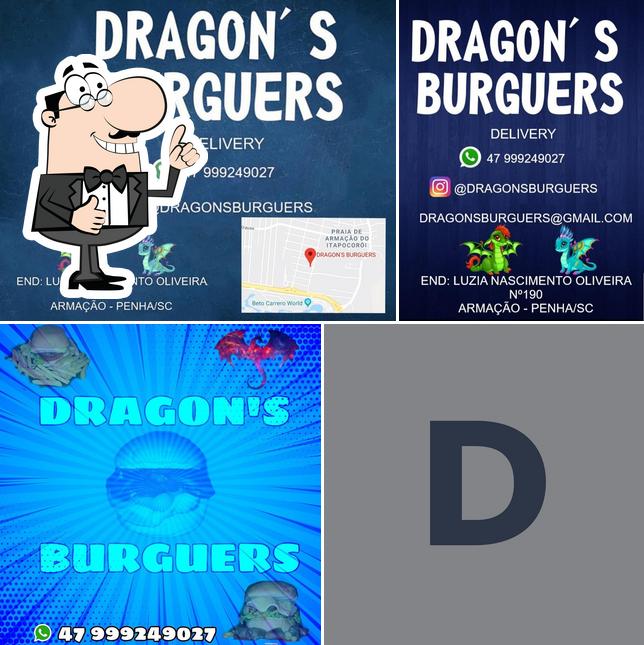 Look at the image of Dragon's Burguers