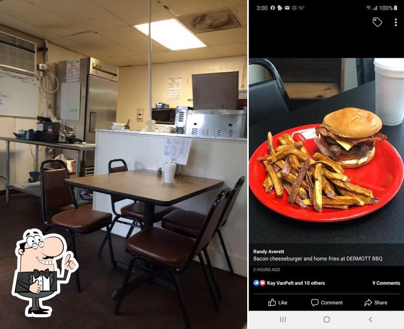 Dermott Barbecue & Sandwich in Dermott Restaurant menu and reviews