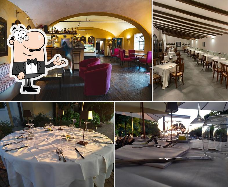 Gli interni di La Locanda - Ristorante del Golf Colline del Gavi