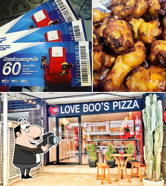 Здесь можно посмотреть изображение ресторана "Love Boo's Pizza - KHON KAEN อิตาเลียนพิซซ่าขอนแก่น"