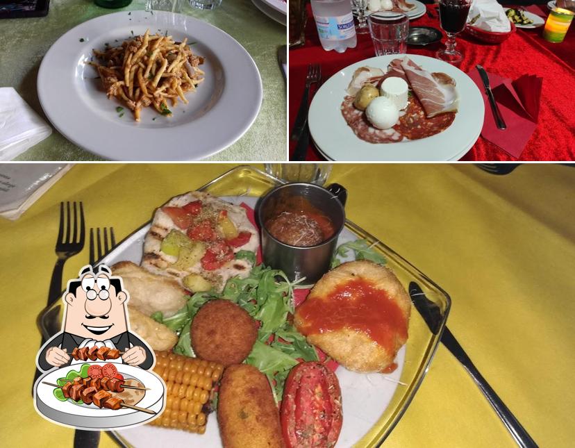 Platti al La Cantinaccia