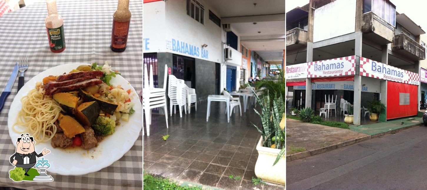 The exterior of Bahamas Restaurante